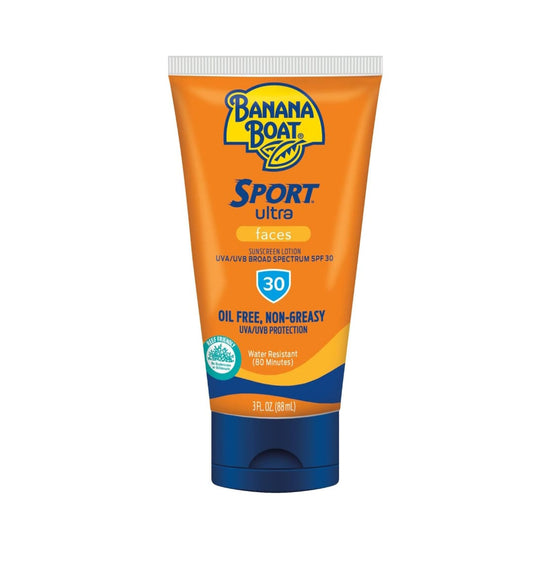 Banana Boat® Sport Ultra SPF 30 Face Sunscreen Lotion – 3oz (Travel Size)