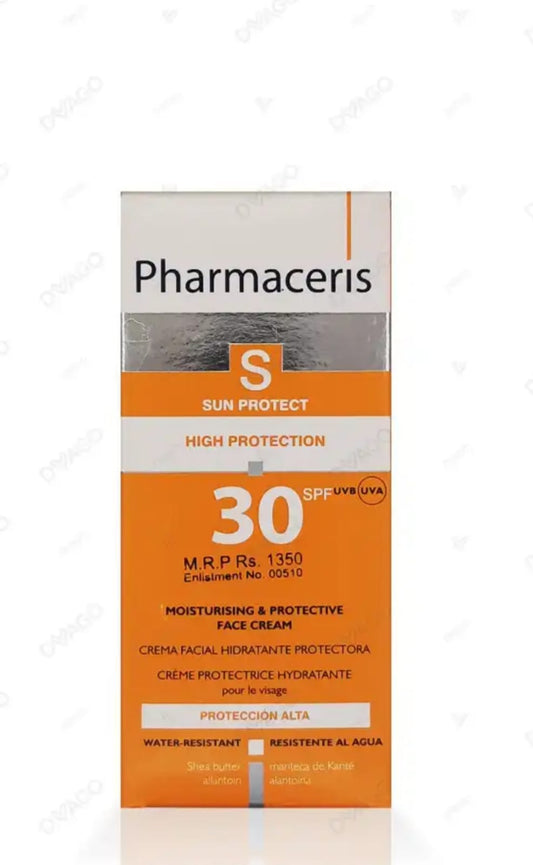 Pharmaceris S Sun Protect SPF 30 Moisturising & Protective Face Cream.