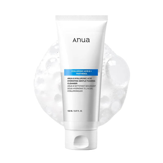 Anua - Hyaluronic Acid + Panthenol Hydrating Gentle Foaming Cleanser - 150ml