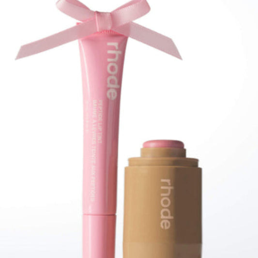 Rhode - Piggy Or Juice Box  Pocket Blush & Ribbon 🎀 Peptide Lip Tint Duo