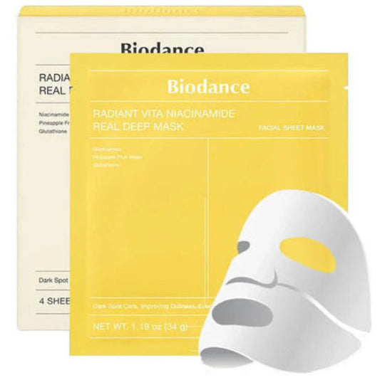 Biodance - Radiant Vita Niacinamide Real Deep Mask - 34g