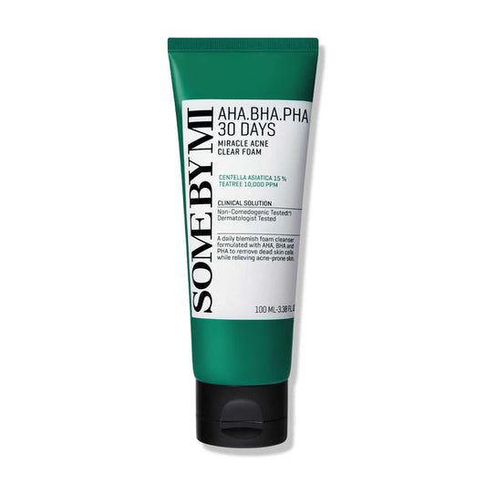 Some By Mi - AHA BHA PHA 30 Days Miracle Acne Clear Foam - 100ml