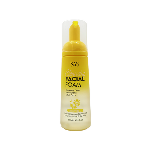 Sas - Cleansing Facial Foam - Vitamin C - 200ml