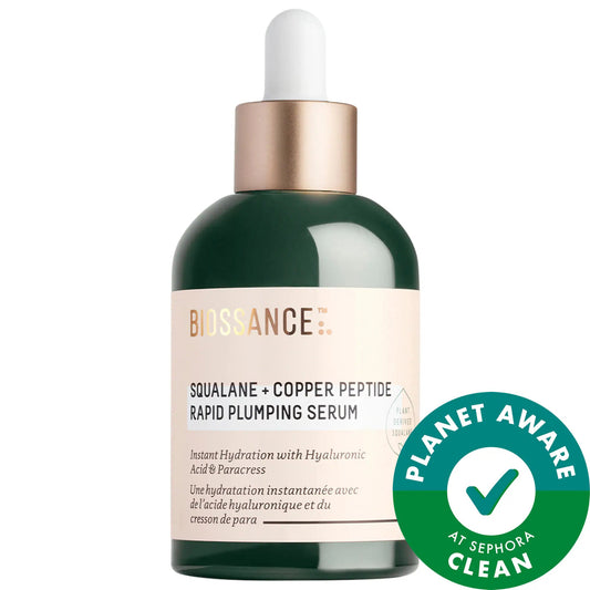 Biossance - Squalane + Copper Peptide Rapid Plumping Serum - 50ml
