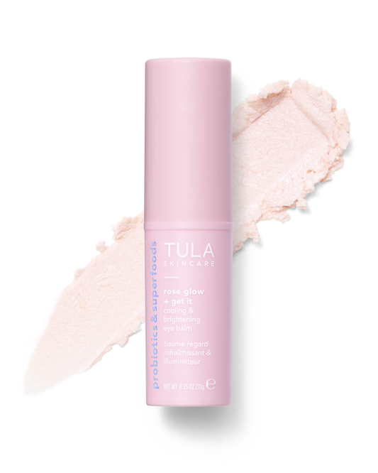 Tula - Rose glow +Get It Cooling & Brightening Eye Balm - 10g