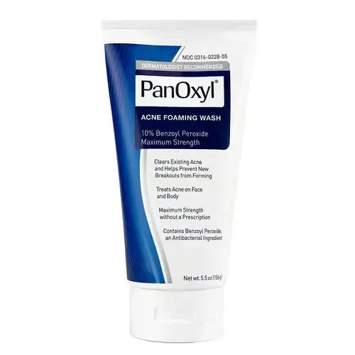 PanOxyl - Benozyl Peroxide Facewash For Acne And Pimples - 156g