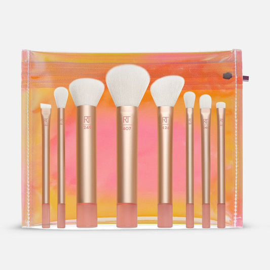 Real Techniques- The Wanderer Makeup Brush Set - 8 Pcs