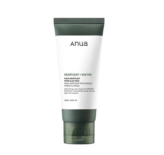 Anua - Heartleaf + Enzyme Pore Clay Pack - 100ml